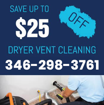 coupon dryer vent cleaning Missouri City TX