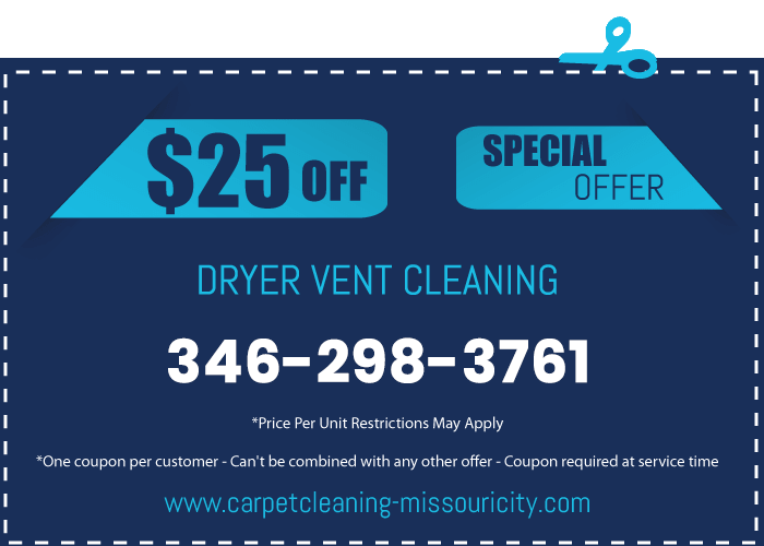 discount of dryer vent cleaning missouri city tx