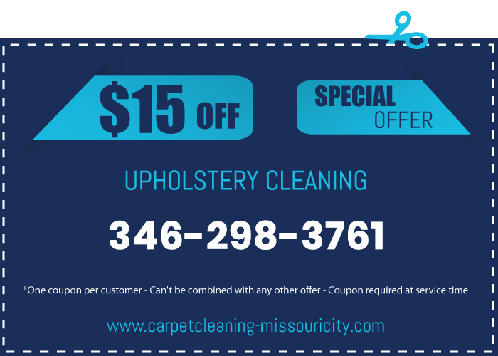 discount of upholstery cleaning missouri city tx